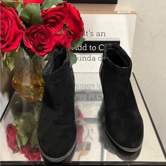 Ladies Black VIONIC BROMLEY BOOTIES - Picture 3 of 8